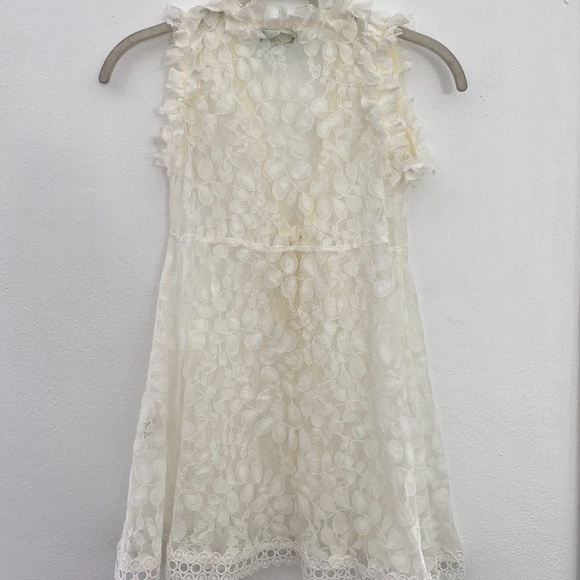 WAIMARI Ivory Lace Cover Up Dress - Picture 4 of 5